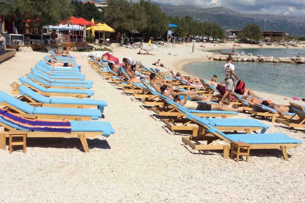 Beach Apartment Lux View Split Kültér fotó